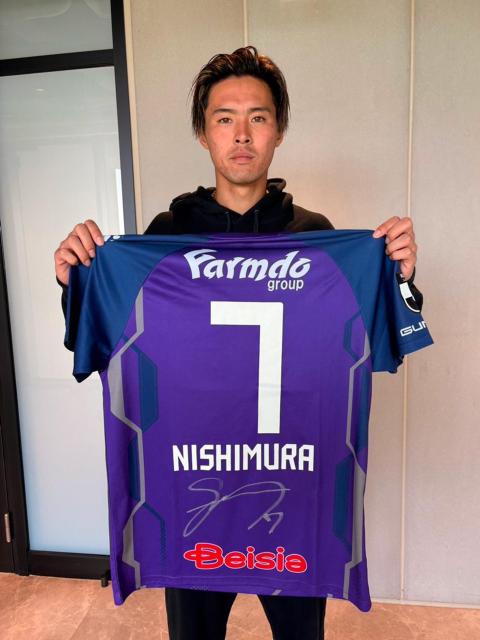 #7 西村 恭史選手 3rdユニフォーム(着用・直筆サイン入り) < レジャー/スポーツ #7 西村 恭史選手 3rdユニフォーム(着用・直筆サイン入り) < レジャー/スポーツの