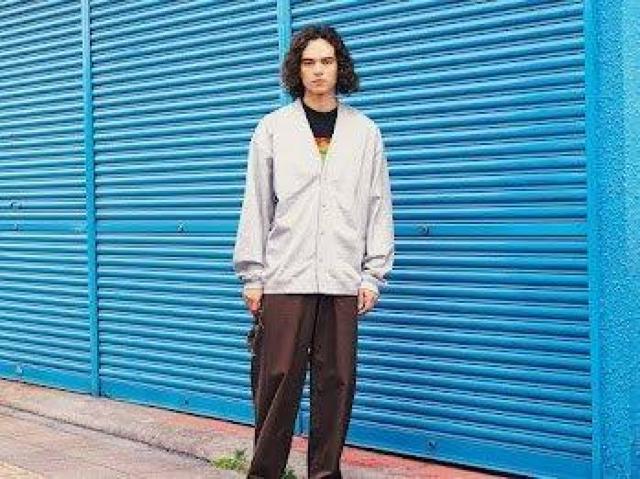 10.0オンス コットン ジャージー ルーズフィット カーディガン < 男性ファッション 10.0オンス コットン ジャージー ルーズフィット カーディガン < 男性ファッションの