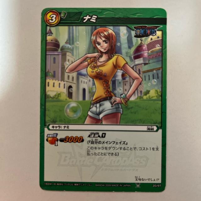 �~���N���o�g���J�[�h�_�X ONEPIECE �����̈ꖡ �C�� �i�~ �J�[�h �� �g���[�f�B���O�J�[�h�� 