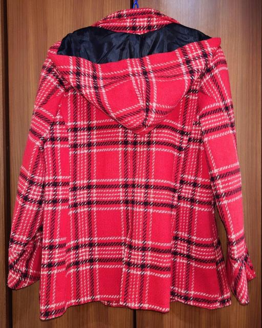 美品★ピーコート★タイト★スリム★ユニセックス★パンクファッション★レディースコート★ロックファッション★可愛い★レッド★送料無料 < 女性ファッション 美品★ピーコート★タイト★スリム★ユニセックス★パンクファッション★レディースコート★ロックファッション★可愛い★レッド★送料無料 < 女性ファッションの