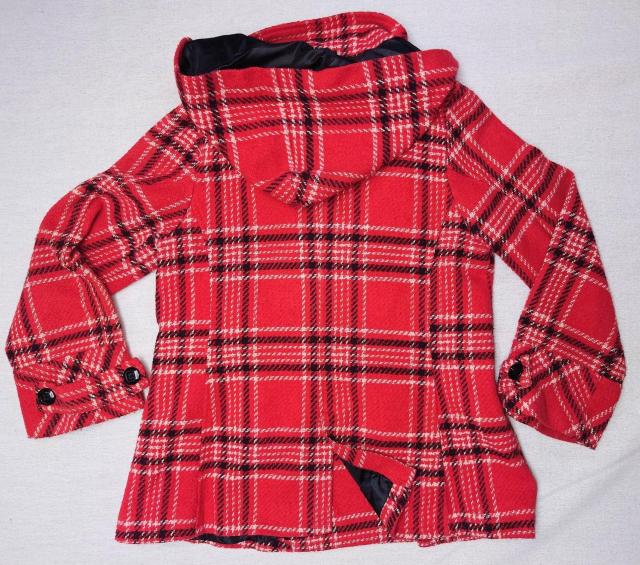 美品★ピーコート★タイト★スリム★ユニセックス★パンクファッション★レディースコート★ロックファッション★可愛い★レッド★送料無料 < 女性ファッション 美品★ピーコート★タイト★スリム★ユニセックス★パンクファッション★レディースコート★ロックファッション★可愛い★レッド★送料無料 < 女性ファッションの