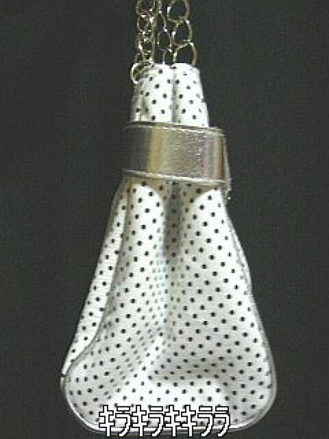 《New》ViVi・ハートバックル★ドット柄*ショルダーバッグ<ホワイト> < 女性ファッション  《New》ViVi・ハートバックル★ドット柄*ショルダーバッグ<ホワイト> < 女性ファッションの