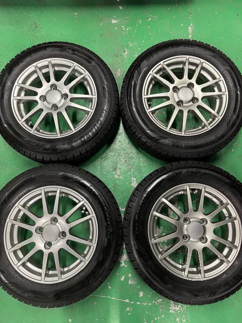 0091848)激安国産中古スタッドレスタイヤヨコハマアイスガード4本ウェッズアルミホイールセット175/70R14送料無料 < 自動車/バイク 0091848)激安国産中古スタッドレスタイヤヨコハマアイスガード4本ウェッズアルミホイールセット175/70R14送料無料 < 自動車/バイク
