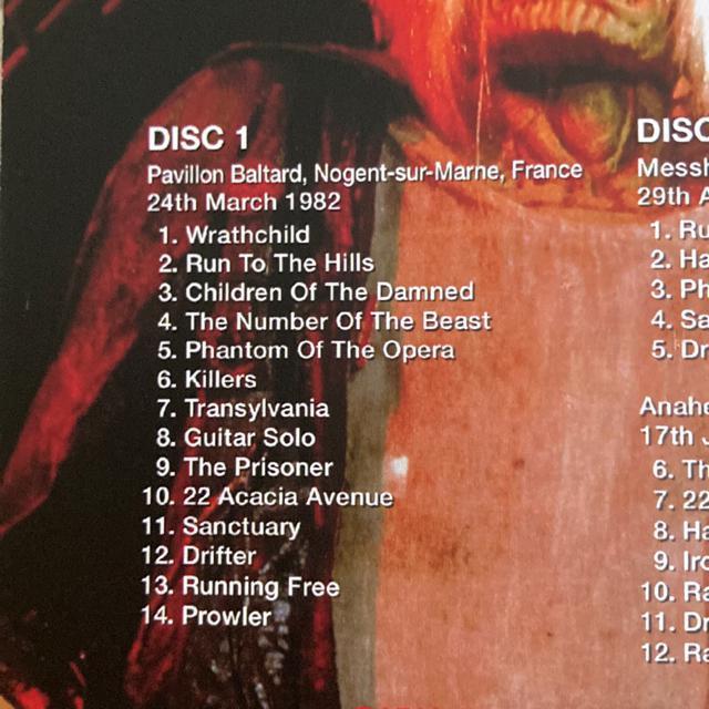 輸入盤 2枚組 Iron Maiden アイアン・メイデン / BEAST COLLECTION 1982 < CD/DVD/ビデオ  輸入盤 2枚組 Iron Maiden アイアン・メイデン / BEAST COLLECTION 1982 < CD/DVD/ビデオの