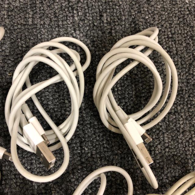 即決 純正 Apple アップル iPhone 充電器 アダプタ ケーブル 9個 まとめ売り < 家電/AV  即決 純正 Apple アップル iPhone 充電器 アダプタ ケーブル 9個 まとめ売り < 家電/AVの