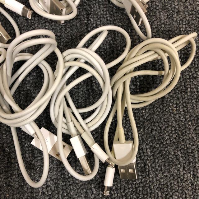 即決 純正 Apple アップル iPhone 充電器 アダプタ ケーブル 9個 まとめ売り < 家電/AV  即決 純正 Apple アップル iPhone 充電器 アダプタ ケーブル 9個 まとめ売り < 家電/AVの