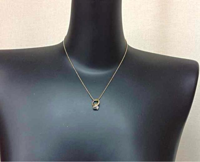 CZ ハートリングネックレス < 女性アクセサリー/時計  CZ ハートリングネックレス < 女性アクセサリー/時計の