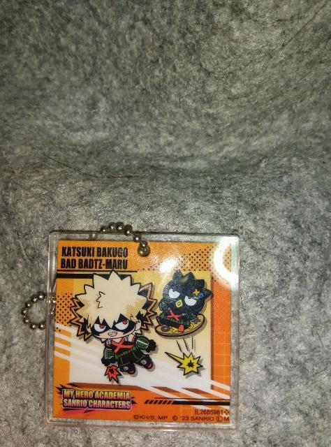 爆豪勝己×ばつ丸キーホルダー < アニメ/コミック/キャラクター 爆豪勝己×ばつ丸キーホルダー < アニメ/コミック/キャラクターの