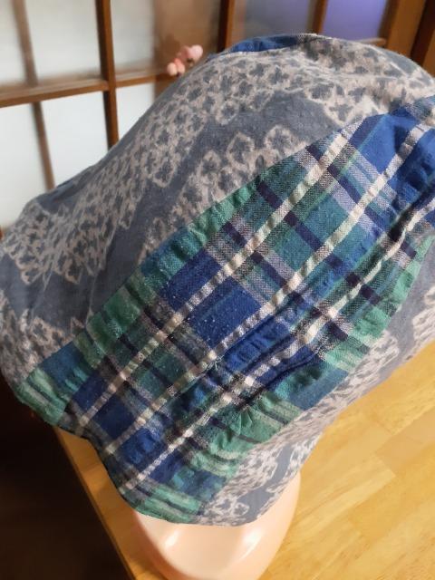Mサイズ手作りチューリップ帽子らくらく発送リバーシブル < 女性ファッション  Mサイズ手作りチューリップ帽子らくらく発送リバーシブル  < 女性ファッションの