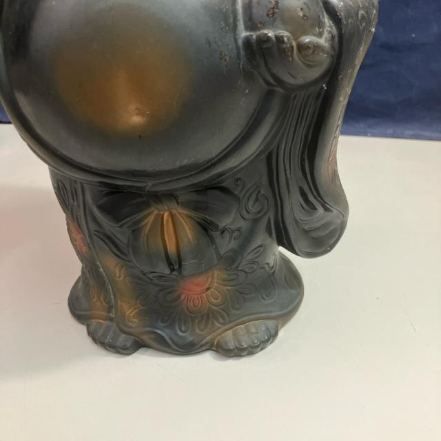 陶器製 七福神 布袋様 置物 笑顔の仏像 扇子付き 高さ約37cm < ホビー  陶器製 七福神 布袋様 置物 笑顔の仏像 扇子付き 高さ約37cm < ホビーの