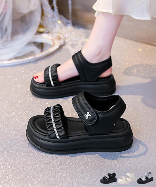 送料無料 新品 厚底サンダル レディースギャザーサンダル < 女性ファッション  送料無料 新品 厚底サンダル レディースギャザーサンダル  < 女性ファッションの