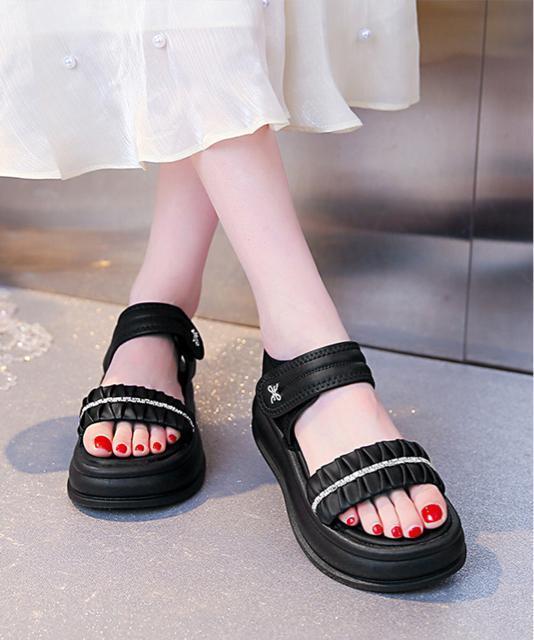 送料無料 新品 厚底サンダル レディースギャザーサンダル < 女性ファッション  送料無料 新品 厚底サンダル レディースギャザーサンダル < 女性ファッションの