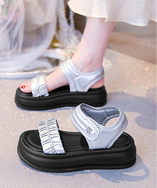 送料無料 新品 厚底サンダル レディースギャザーサンダル < 女性ファッション  送料無料 新品 厚底サンダル レディースギャザーサンダル < 女性ファッションの