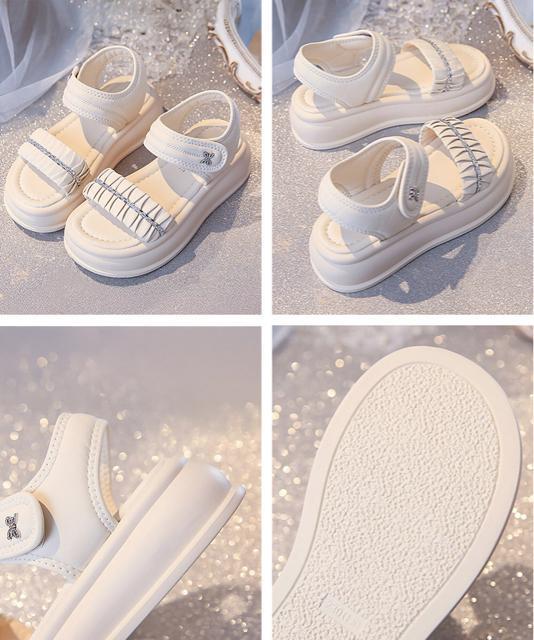 送料無料 新品 厚底サンダル レディースギャザーサンダル < 女性ファッション  送料無料 新品 厚底サンダル レディースギャザーサンダル < 女性ファッションの