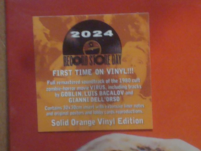 VIRUS / GOBLIN LUIS BACALOV GIANNI DELL`ORSO 未開封品 < CD/DVD/ビデオ  VIRUS / GOBLIN LUIS BACALOV GIANNI DELL`ORSO 未開封品 < CD/DVD/ビデオの