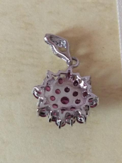 キャンディーカラーガーネット ペンダントトップ925 < 女性アクセサリー/時計  キャンディーカラーガーネット ペンダントトップ925 < 女性アクセサリー/時計の