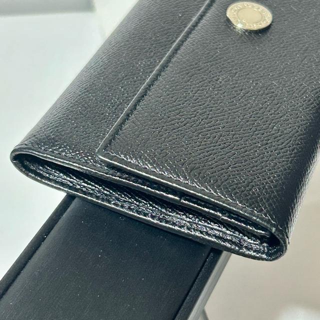 BVLGARI ブルガリ レザー 二つ折り 長財布 レディース メンズ ブラック ウォレット 小銭入れ 札入れ < ブランド BVLGARI ブルガリ レザー 二つ折り 長財布 レディース メンズ ブラック ウォレット 小銭入れ 札入れ < ブランドの