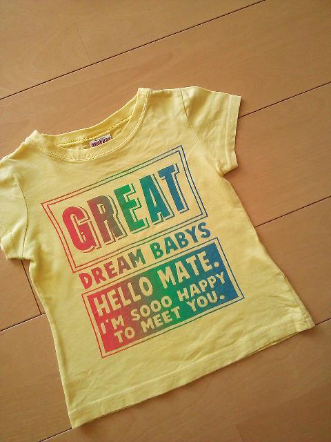 中古Tシャツ90黄ベビードールBABYDOLLドリベビ < ブランド 中古Tシャツ90黄ベビードールBABYDOLLドリベビ < ブランドの