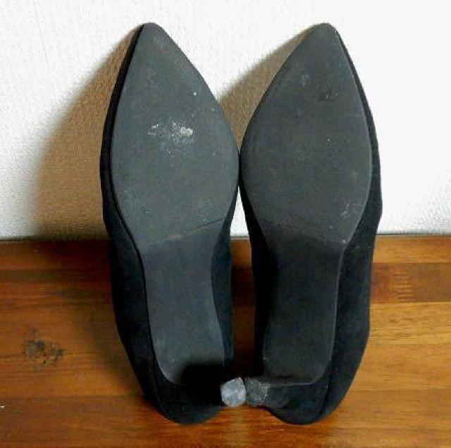 ◆スウェード パンプス 23.5 中古品 < 女性ファッション  ◆スウェード パンプス 23.5 中古品 < 女性ファッションの