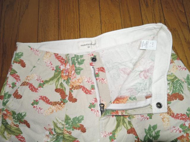 masterkey マスターキー アロハ柄 ショーツ 2 花柄 6ポケ ブッシュ ハーフパンツ < 男性ファッション masterkey マスターキー アロハ柄 ショーツ 2 花柄 6ポケ ブッシュ ハーフパンツ < 男性ファッションの