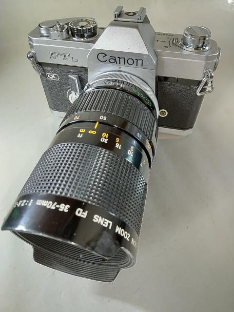 CANON FD ZOOM 35-70mm S.S.C. + オマケ FTb < 家電/AV  CANON FD ZOOM 35-70mm S.S.C. + オマケ FTb < 家電/AVの