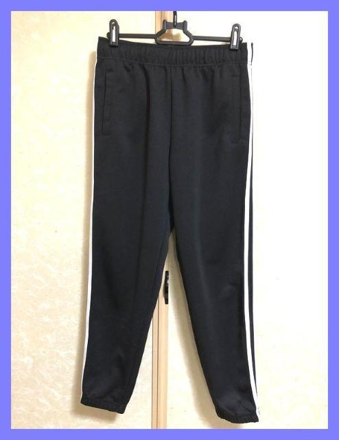 ☆超美品☆スタイルアップ効果◎♪サイドラインジャージジョガーパンツ黒M☆ < 男性ファッション  ☆超美品☆スタイルアップ効果◎♪サイドラインジャージジョガーパンツ黒M☆  < 男性ファッションの