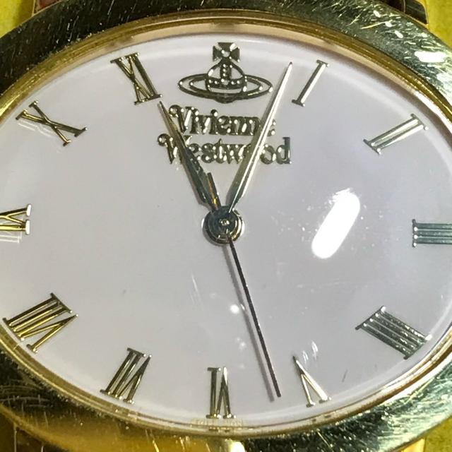 ヴィヴィアンウエストウッド オーバルドレスウォッチ ゴールド&レザー < ブランド ヴィヴィアンウエストウッド オーバルドレスウォッチ ゴールド&レザー < ブランドの