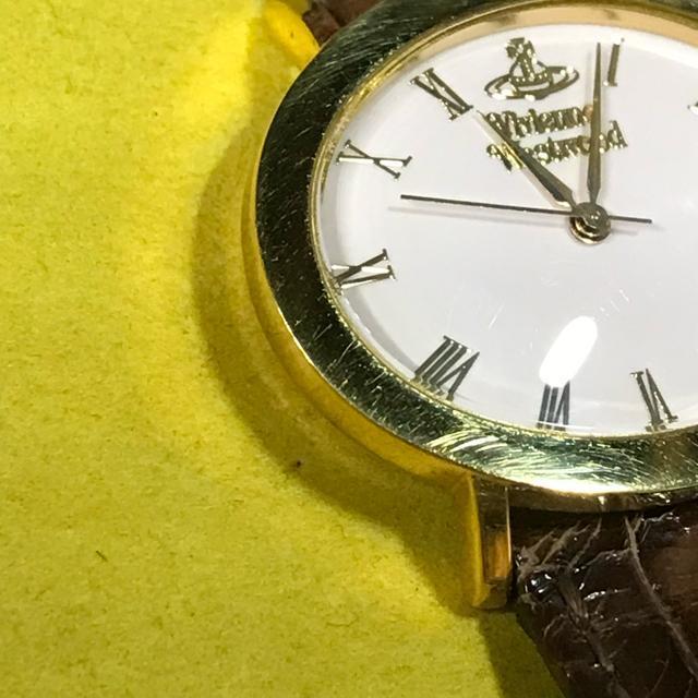 ヴィヴィアンウエストウッド オーバルドレスウォッチ ゴールド&レザー < ブランド ヴィヴィアンウエストウッド オーバルドレスウォッチ ゴールド&レザー < ブランドの