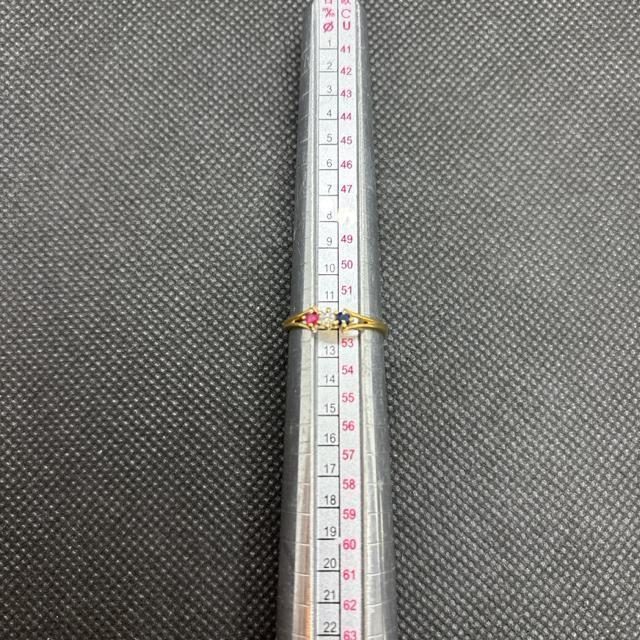 即決 K18 ゴールド リング 指輪 13号 < 女性アクセサリー/時計 即決 K18 ゴールド リング 指輪 13号 < 女性アクセサリー/時計の