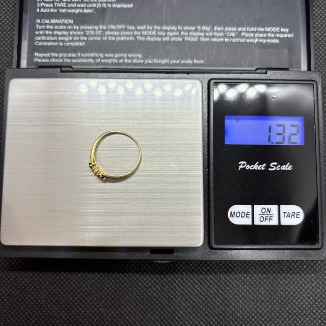 即決 K18 ゴールド リング 指輪 13号 < 女性アクセサリー/時計 即決 K18 ゴールド リング 指輪 13号 < 女性アクセサリー/時計の