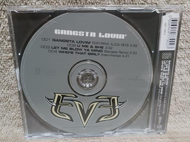 EVE FEATURING ALICIA KEYS/GANGSTA LOVIN'/輸入盤/CDシングル < CD/DVD/ビデオ  EVE FEATURING ALICIA KEYS/GANGSTA LOVIN'/輸入盤/CDシングル < CD/DVD/ビデオの