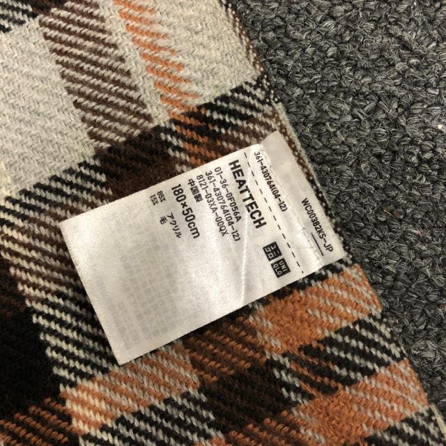 即決 UNIQLO ユニクロ ヒートテックマフラー チェック 2枚セット < ブランド 即決 UNIQLO ユニクロ ヒートテックマフラー チェック 2枚セット < ブランドの
