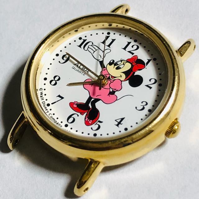 稼動品 SEIKO ALBA セイコーアルバ ミニーマウス レディース腕時計 < 女性アクセサリー/時計 稼動品 SEIKO ALBA セイコーアルバ ミニーマウス レディース腕時計 < 女性アクセサリー/時計の