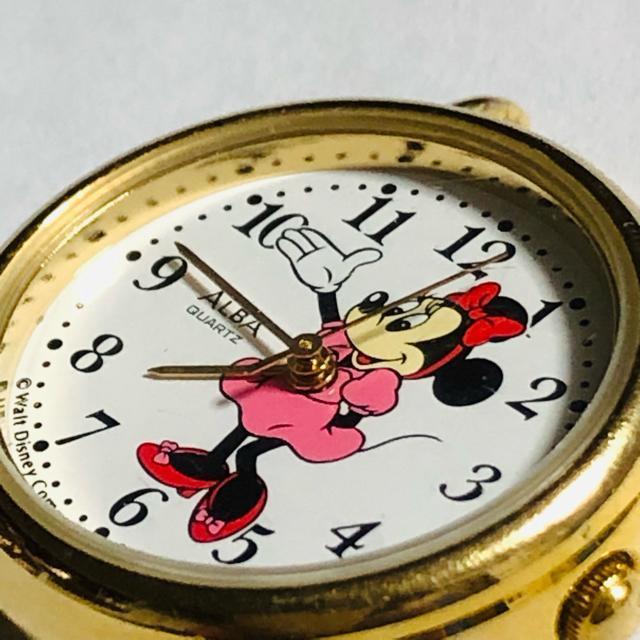 稼動品 SEIKO ALBA セイコーアルバ ミニーマウス レディース腕時計 < 女性アクセサリー/時計 稼動品 SEIKO ALBA セイコーアルバ ミニーマウス レディース腕時計 < 女性アクセサリー/時計の