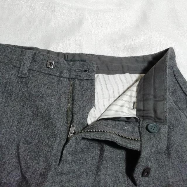 URBAN RESEARCH DOORS ウールパンツ ウールスラックス メンズ グレー 日本製 ストレート < ブランド URBAN RESEARCH DOORS ウールパンツ ウールスラックス メンズ グレー 日本製 ストレート < ブランドの