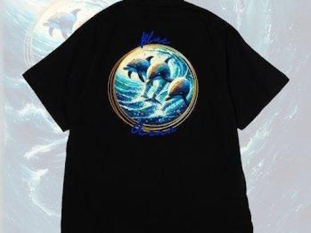ハイクオリティー Tシャツイルカ 海 楽しい < 男性ファッション ハイクオリティー Tシャツイルカ 海 楽しい < 男性ファッションの