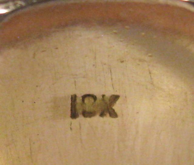 極美品 男女兼用 18K 18金リング 指輪 印台 古代中世柄 #18.5~19 < 女性アクセサリー/時計 極美品 男女兼用 18K 18金リング 指輪 印台 古代中世柄 #18.5~19 < 女性アクセサリー/時計の