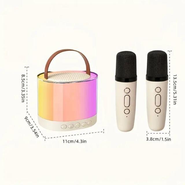 値下げ中!RGBLEDが綺麗コンパクトでポータブルなカラオケワイヤレスマイク付き < 家電/AV 値下げ中!RGBLEDが綺麗コンパクトでポータブルなカラオケワイヤレスマイク付き < 家電/AVの