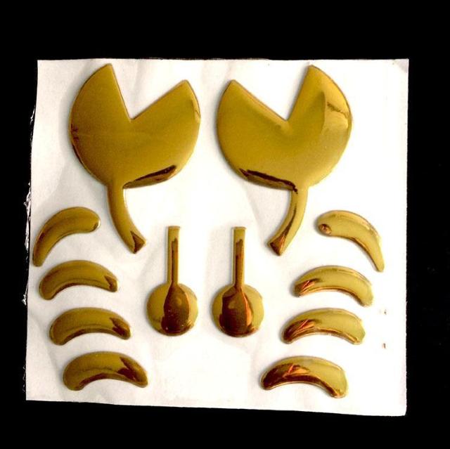 3D �J�j �G���u�����X�e�b�J�[ �S�[���h �� ������ �o�C�N �I ���� �N���u �X�e�b�J�[ �G���u���� �� �V�[�� �� ������/�o�C�N