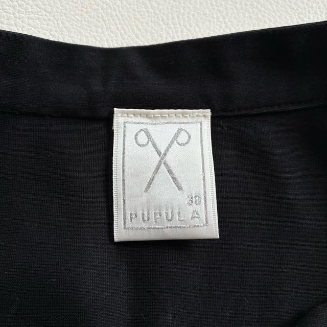 美品◆日本製◆ププラ◆パールボタンティアードロングワンピース◆黒◆M◆フォーマル < 女性ファッション 美品◆日本製◆ププラ◆パールボタンティアードロングワンピース◆黒◆M◆フォーマル < 女性ファッションの