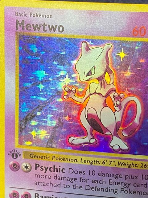 極希少 ミュウツー 1st 初版 ポケカ 10/102 ホロポケモンカード ポケモン < トレーディングカード 極希少 ミュウツー 1st 初版 ポケカ 10/102 ホロポケモンカード ポケモン < トレーディングカードの