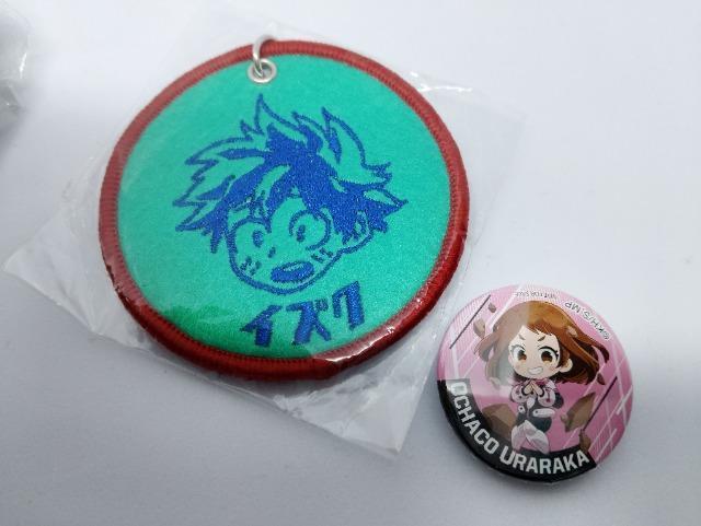 ■ 僕のヒーローアカデミア■緑谷出久 ワッペンキーホルダー 麗日お茶子×GIGO限定非売品缶バッジ ヒロアカ 堀越耕平 2点セット < アニメ/コミック/キャラクター ■ 僕のヒーローアカデミア■緑谷出久 ワッペンキーホルダー 麗日お茶子×GIGO限定非売品缶バッジ ヒロアカ 堀越耕平 2点セット < アニメ/コミック/キャラクターの