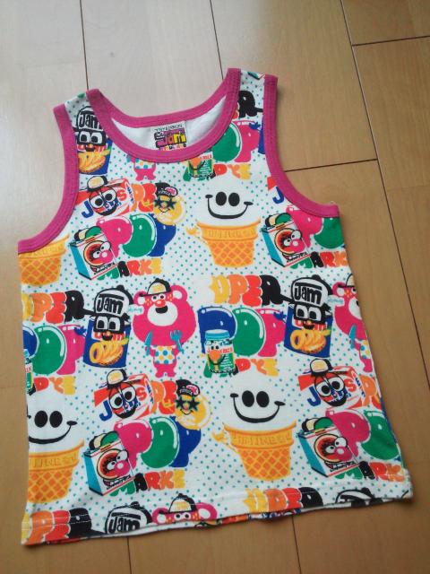 中古クマテンチョー総柄2Pタンク120白×ピンクJAM < ブランド  中古クマテンチョー総柄2Pタンク120白×ピンクJAM  < ブランドの
