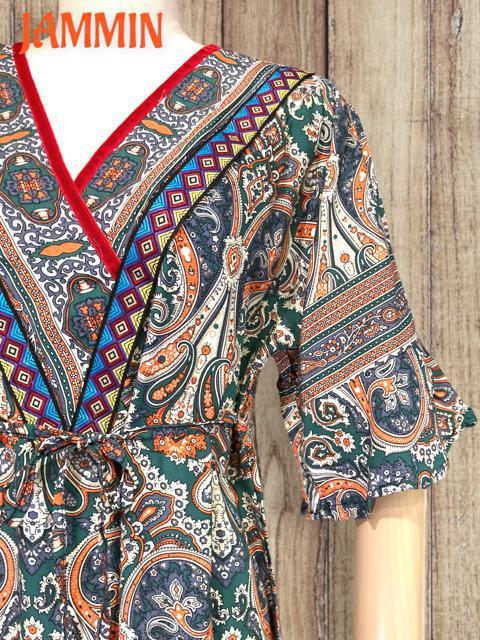 アジアンペーズリー柄ロングワンピ★アジアン★エスニック★ワンピース < 女性ファッション  アジアンペーズリー柄ロングワンピ★アジアン★エスニック★ワンピース < 女性ファッションの