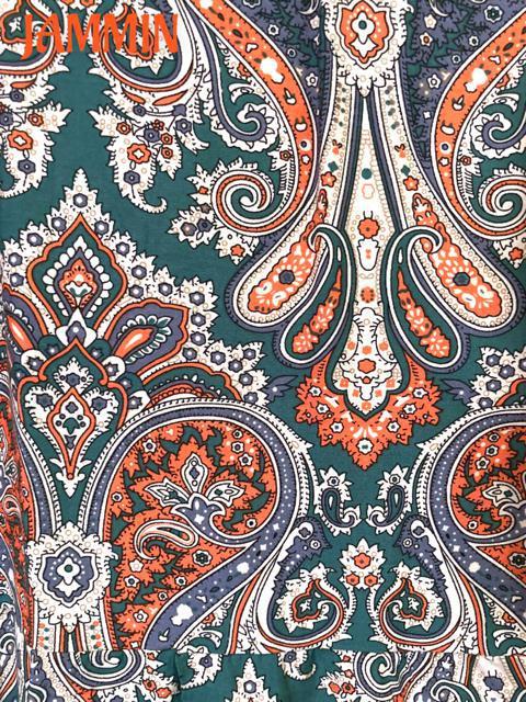 アジアンペーズリー柄ロングワンピ★アジアン★エスニック★ワンピース < 女性ファッション  アジアンペーズリー柄ロングワンピ★アジアン★エスニック★ワンピース < 女性ファッションの