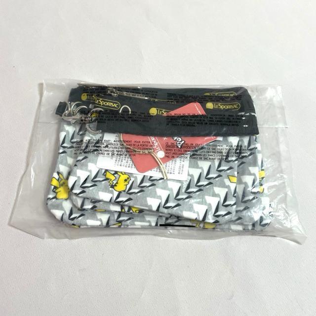 ★新品★LeSportsac レスポートサック ピカチュウモノグラム ポーチ コスメポーチ 3455 セット 送料無料 < 女性ファッション  ★新品★LeSportsac レスポートサック ピカチュウモノグラム ポーチ コスメポーチ 3455 セット 送料無料 < 女性ファッションの