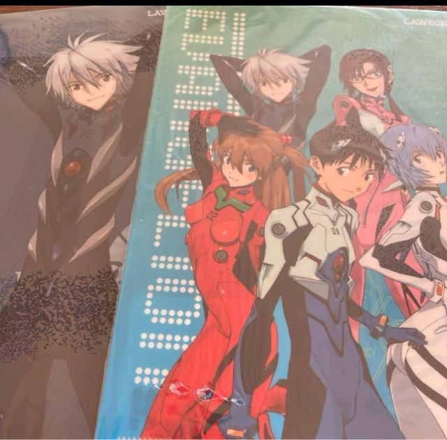 新品未開封  エヴァンゲリオン  送料無料  匿名配送  ローソン コラボ クリアファイル 2枚 < アニメ/コミック/キャラクター  新品未開封  エヴァンゲリオン  送料無料  匿名配送  ローソン コラボ クリアファイル 2枚  < アニメ/コミック/キャラクターの
