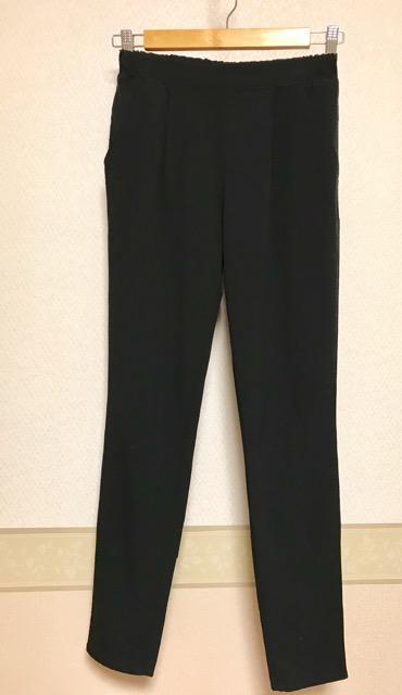 UNIQLO ウエストゴムパンツ 黒 < ブランド UNIQLO ウエストゴムパンツ 黒 < ブランドの