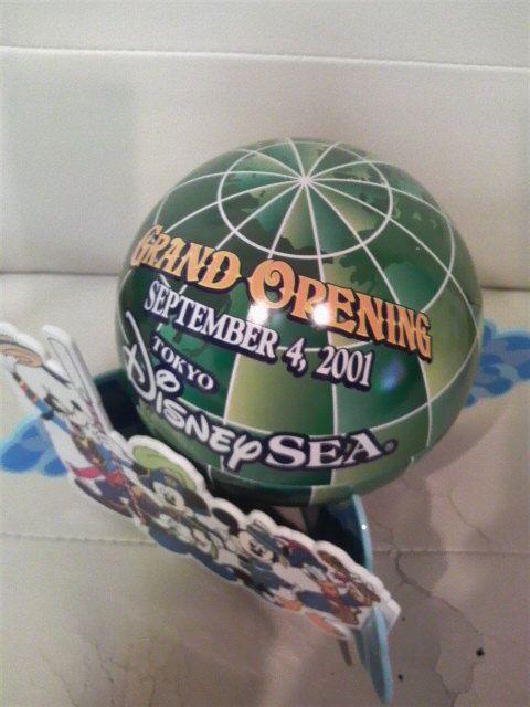 貴重ディズニー シー グランドオープン当時モノ プレート台付き球体オブジェ < おもちゃ 貴重ディズニー シー グランドオープン当時モノ プレート台付き球体オブジェ < おもちゃの