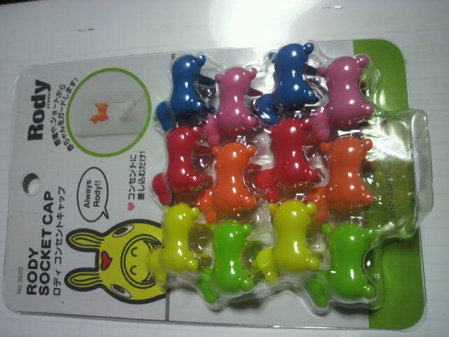 Rody ロディ コンセントキャップ 新品 カラフル12個入り < アニメ/コミック/キャラクター  Rody ロディ コンセントキャップ 新品 カラフル12個入り  < アニメ/コミック/キャラクターの